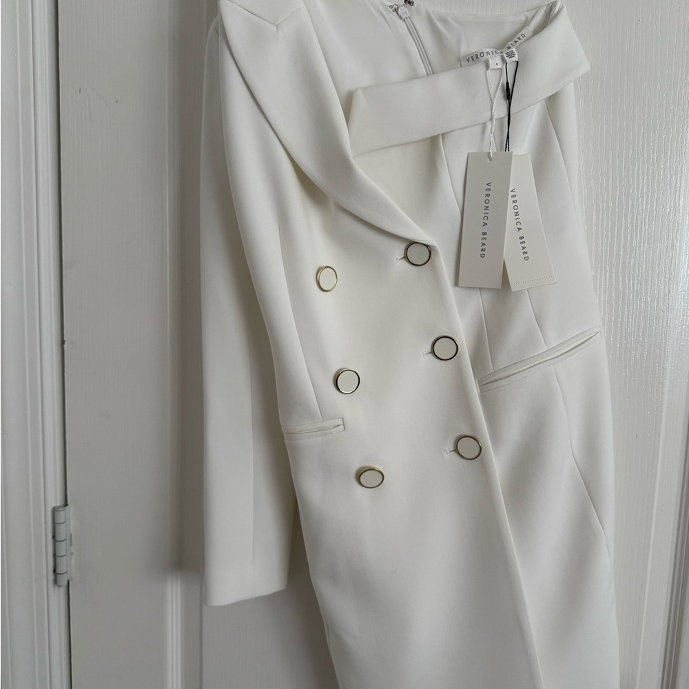 Veronica Beard Middleton Tuxedo Dress